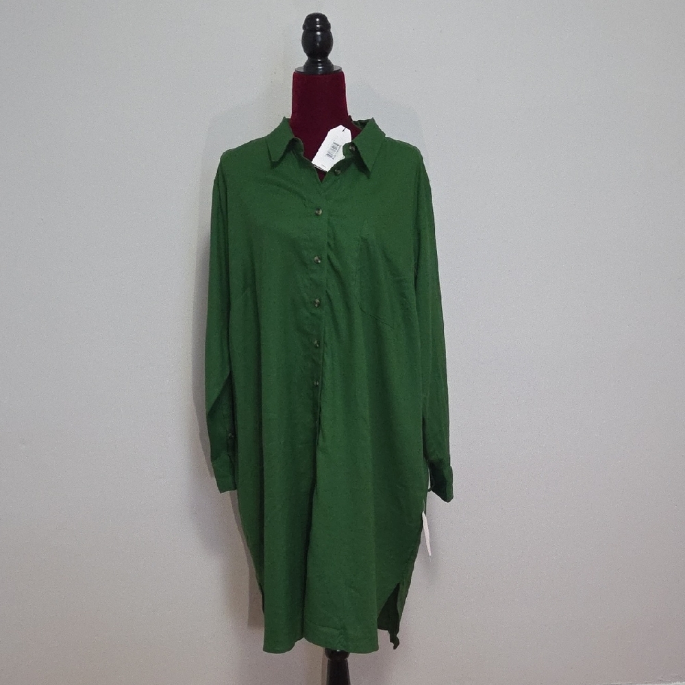 BNWT Universal Standard Seaside Linen Dress Size S